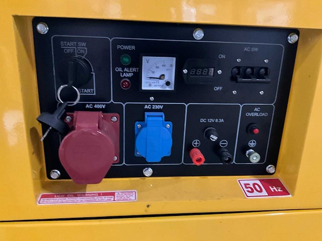 Valkenpower dg6500se-3 stroomgenerator - afbeelding 4 van  6
