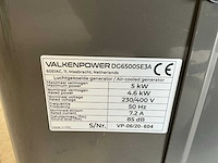 Valkenpower dg6500se3a stroomgenerator - afbeelding 6 van  6