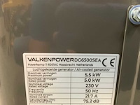 Valkenpower dg6500sea stroomgenerator - afbeelding 2 van  10