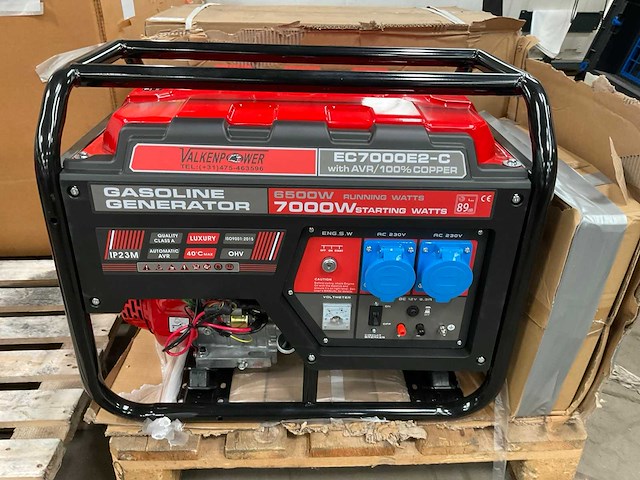 Valkenpower ec7000e2-c stroomgenerator - afbeelding 2 van  4