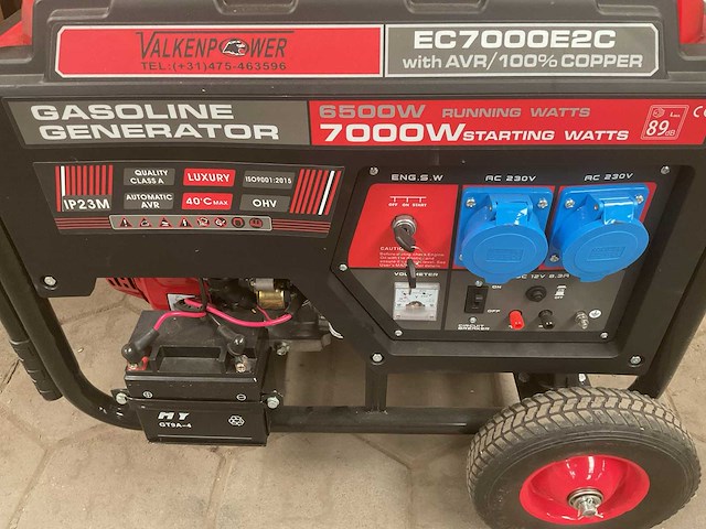 Valkenpower ec7000e2c stroomgenerator - afbeelding 1 van  6