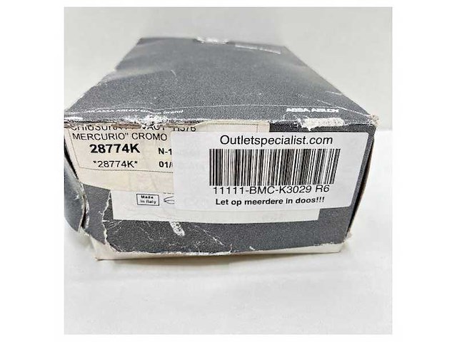 Valli en valli fusital k3029 r6 deurslot chroom - satin - afbeelding 3 van  5