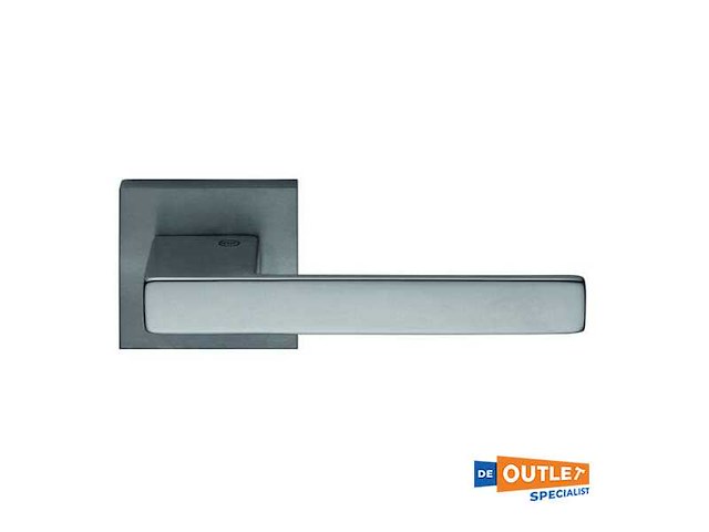 Valli & valli h1045 r8y door clink set chrome - satijn - afbeelding 1 van  4