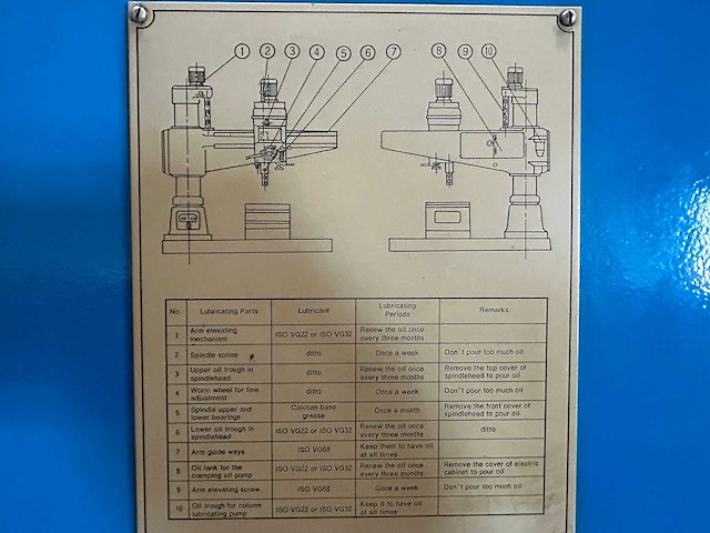 Valmer - 2006 - tr 80/2500 sp - radiaalboormachine - afbeelding 15 van  18