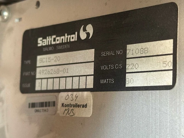 Valmet, sattcontrol - racks 4x - afbeelding 5 van  7