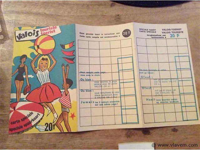 Valois boekje ongebruikt - afbeelding 3 van  3