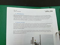 Valor 2024 qliqflow geautomatiseerde print & apply labelinstallatie met interroll transportbaan (zeer weinig draaiuren) - afbeelding 20 van  25