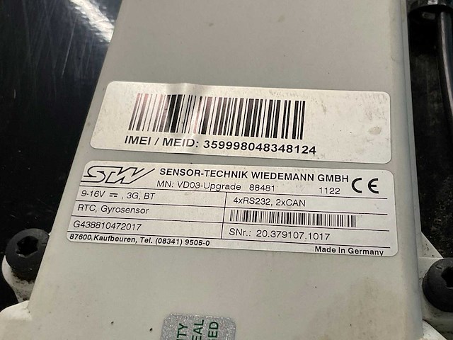 Valtra / novatel autoguide gps ontvanger - afbeelding 5 van  5