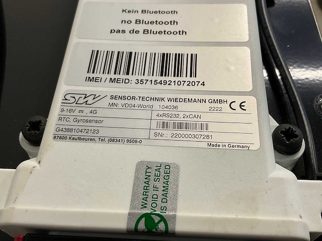 Valtra / novatel autoguide rtk gps ontvanger - afbeelding 5 van  5