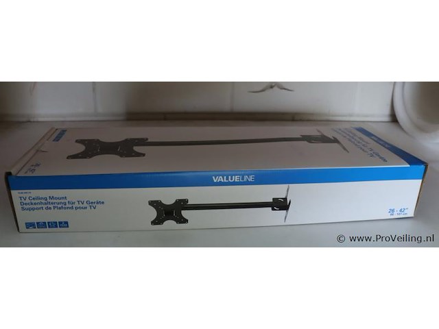 Valueline plafondbeugel voor tv vlm-mc10 - afbeelding 1 van  5