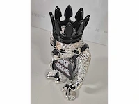 Van apple - graffiti monkey - resin / chroom - 24 x 13 - afbeelding 3 van  4