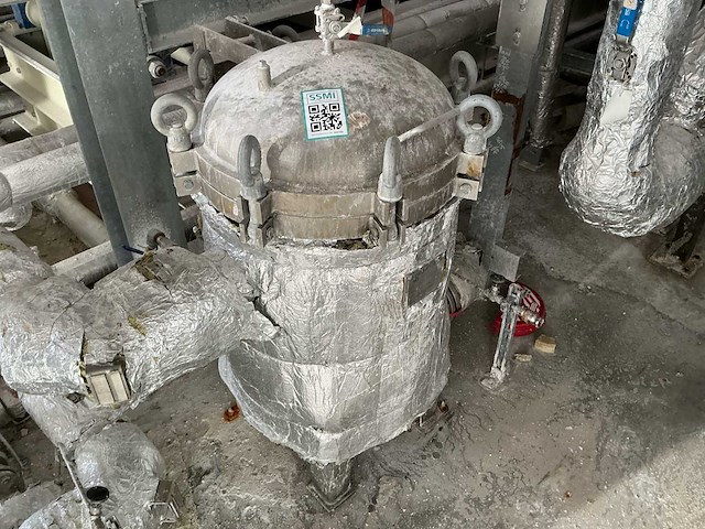 Van borselen filters - b-h-ahd42-3-dn100ap - 5 μm kaarsenfilter - 2019 - afbeelding 1 van  3
