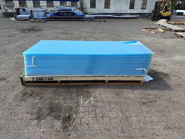 Van boven - polycarbonaat sheets - dakmaterialen 72,50 m2 (29x) - afbeelding 6 van  7