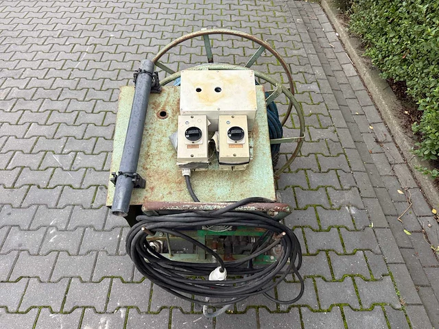 Van de berg slanghaspel met hogedrukpomp - afbeelding 6 van  8
