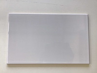 Van de bilt - glanswit - 25x40 cm - 32m2 - wandtegel - afbeelding 1 van  5