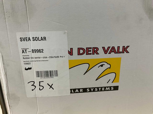 Van de valk - rubber tegeldrager click 250x75x90 pro+ (35x) - afbeelding 3 van  3