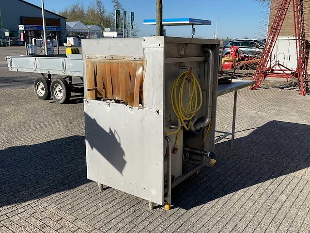 Van de vecht rvs krattenwasmachine - afbeelding 4 van  6