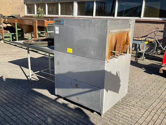 Van de vecht rvs krattenwasmachine - afbeelding 2 van  6