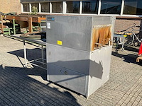 Van de vecht rvs krattenwasmachine - afbeelding 2 van  6