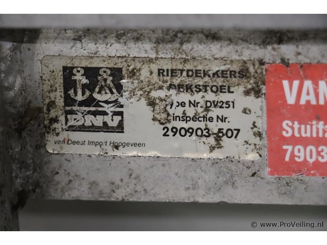 Van deest import rietdekkersstoel type dv251 - afbeelding 4 van  4