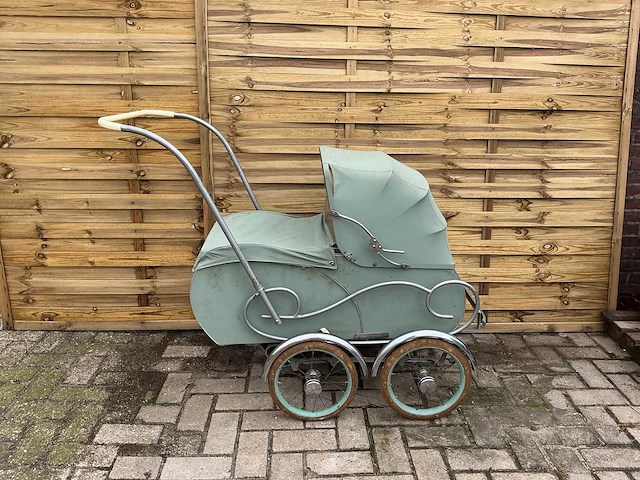 Van delft vintage poppenwagen - afbeelding 8 van  8