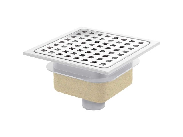 Van den berg abs vloerput 15x15cm (24x) - afbeelding 1 van  3