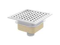 Van den berg abs vloerput 15x15cm (24x) - afbeelding 1 van  3