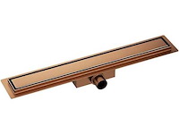 Van den berg douchegoot 70cm koper kleur - afbeelding 1 van  2