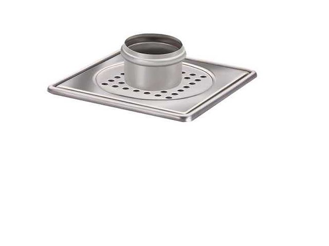 Van den berg rvs deksel met opgelaste mof ø 75 mm (2x) - afbeelding 1 van  2