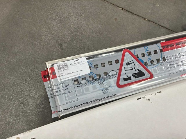 Van den berg rvs douchegoot - afbeelding 7 van  10