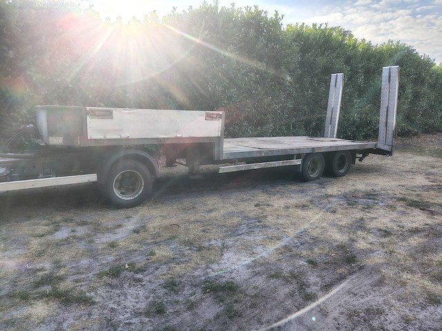 Van den oever trailers 1200-2d/23olzs oplegger - afbeelding 3 van  9