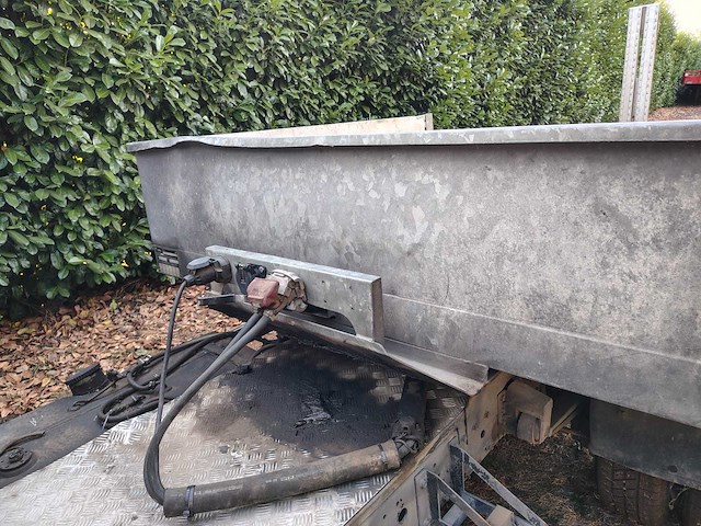 Van den oever trailers 1200-2d/23olzs oplegger - afbeelding 5 van  9