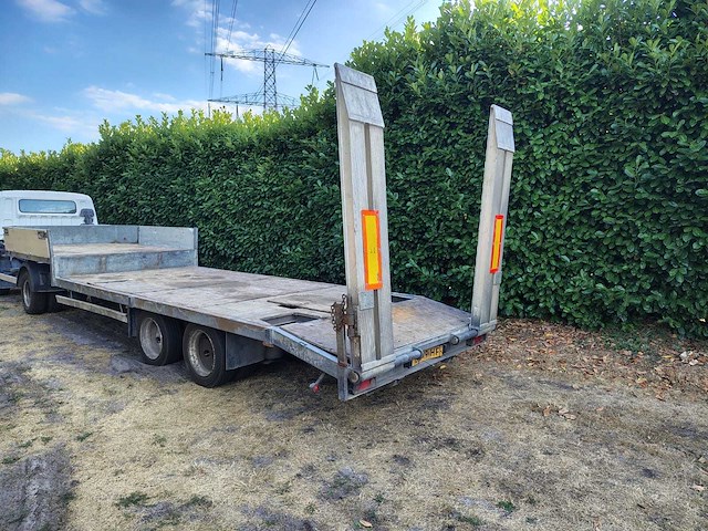 Van den oever trailers 1200-2d/23olzs oplegger - afbeelding 1 van  9