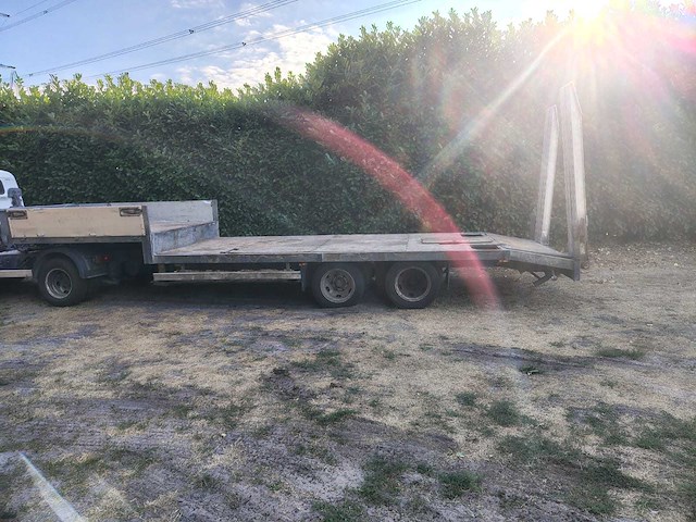 Van den oever trailers 1200-2d/23olzs oplegger - afbeelding 2 van  9