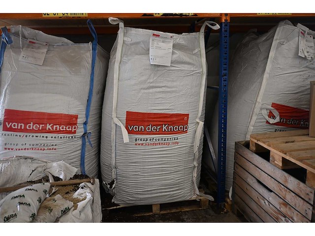 Van der knaap stek & perkgoed esb (fca) big bag substraat (6x) - afbeelding 1 van  3