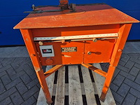 Van der spek - buigmachine met voetbediening - afbeelding 2 van  3