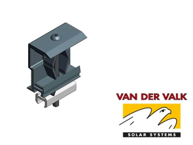 Van der valk - 721552zw - eindklem tbv zonnepanelen (100x) - afbeelding 1 van  2