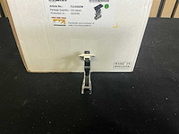 Van der valk 721550zw aluminium tussenklem voor profiel 28-50mm (150x) - afbeelding 3 van  6