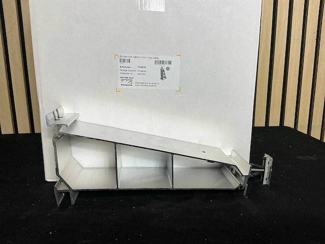Van der valk 724670 aluminium voet p10 (15x) - afbeelding 5 van  6
