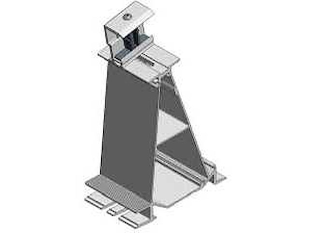 Van der valk 724671 aluminium voet p10 + zijkant (15x) - afbeelding 1 van  6