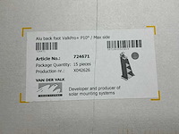 Van der valk 724671 aluminium voet p10 + zijkant (15x) - afbeelding 6 van  6
