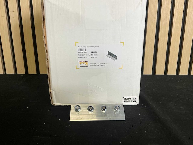 Van der valk 724863 aluminium coupling (125x) - afbeelding 5 van  5