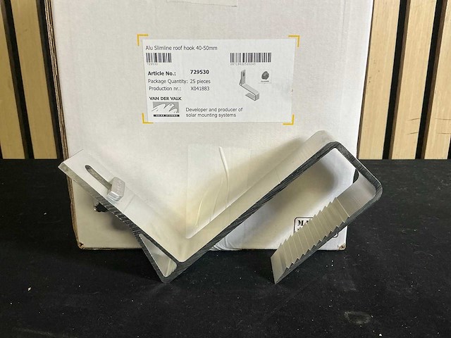 Van der valk 729530 aluminium slimline dakhaak 40-50mm (25x) - afbeelding 4 van  7