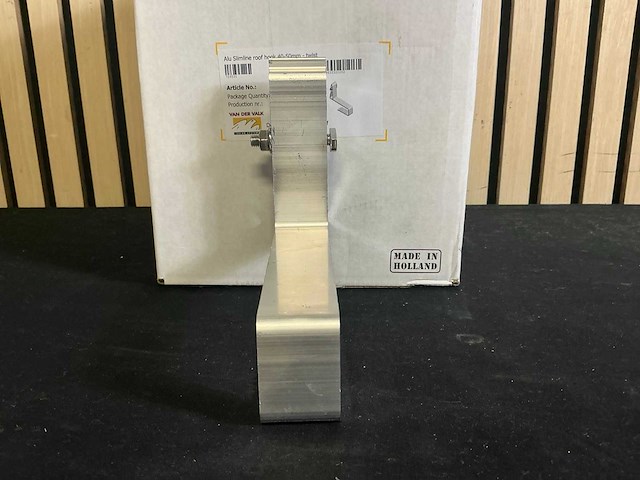 Van der valk 729531 aluminium slimline dakhaak 40-50mm - twist (20x) - afbeelding 3 van  7
