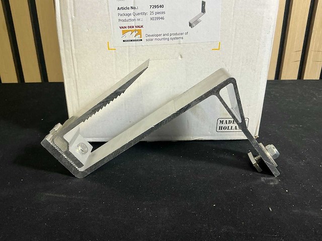 Van der valk 729540 aluminium dakhaak 39-59mm (25x) - afbeelding 2 van  7