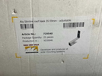 Van der valk 729540 aluminium dakhaak 39-59mm (25x) - afbeelding 6 van  7