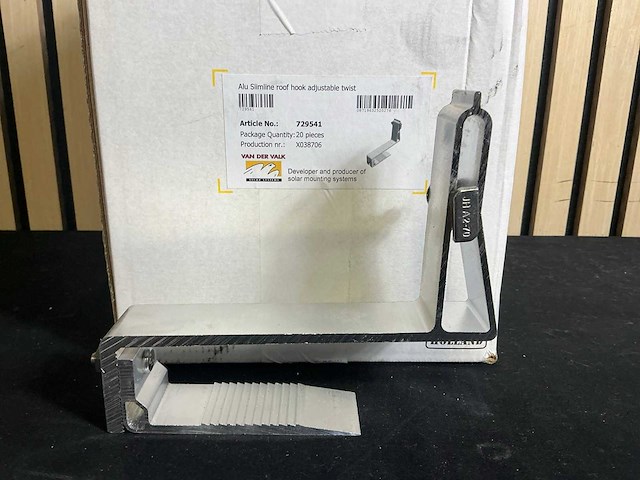 Van der valk 729541 aluminium dakhaak (25x) - afbeelding 2 van  7
