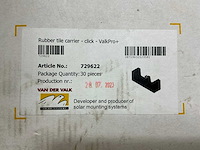 Van der valk 729622 rubberen tegeldrager valkpro+ (30x) - afbeelding 5 van  5