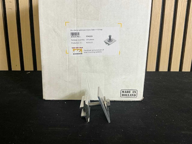 Van der valk 774223 aluminium klem (150x) - afbeelding 2 van  4