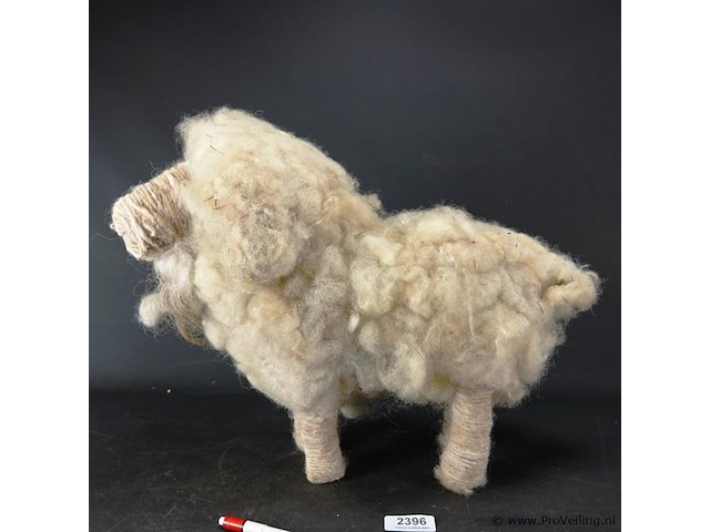 Van echt wol vervaardigd schaap - afbeelding 2 van  5